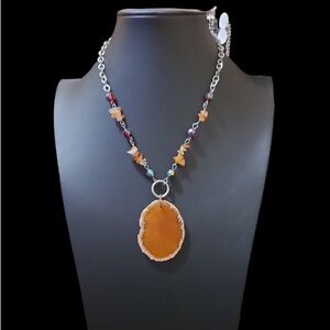 16inchFashion Stone Necklace Lot 1